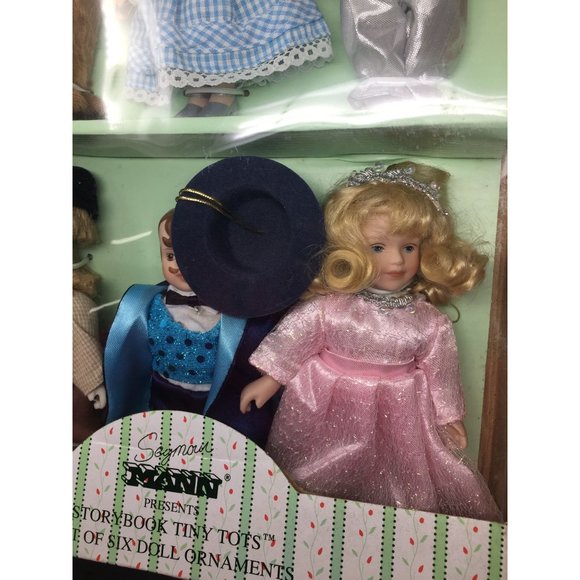 Wizard of Oz Seymour Mann Collectibles Set of 6 Character Ornaments - Picture 11 of 13